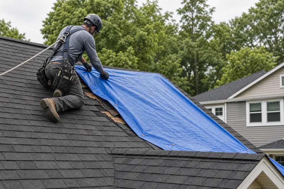 Emergency Tarping service